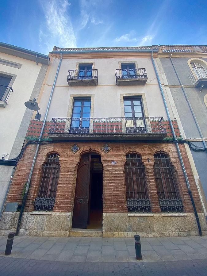 Ca N'Arago, Edificio Modernista Del Arquitecto Rafael Maso Apartman Santa Coloma de Farners Kültér fotó